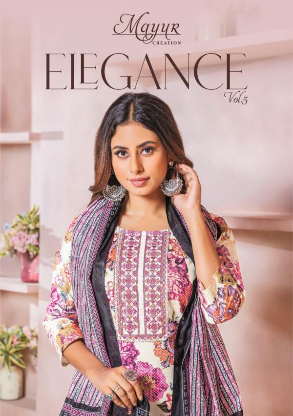 Mayur Elegance Vol-5 – Kurti Pant With Dupatta